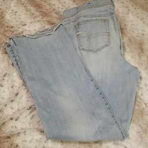 American Eagle jeans.